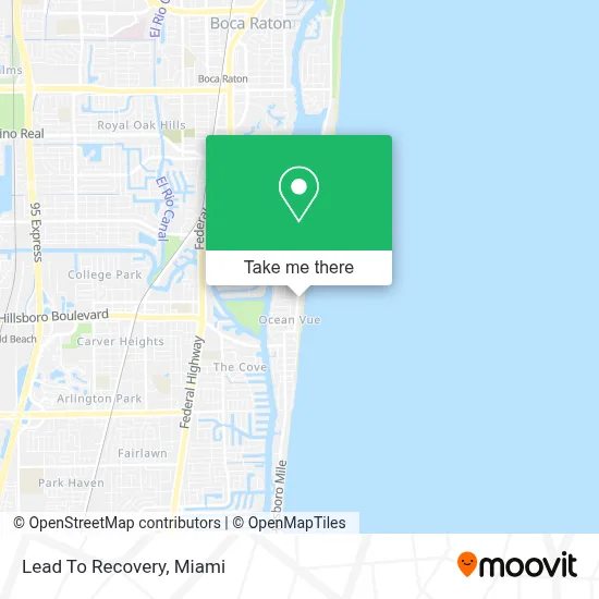 Lead To Recovery map