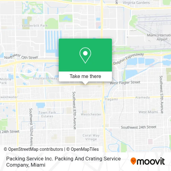 Packing Service Inc. Packing And Crating Service Company map