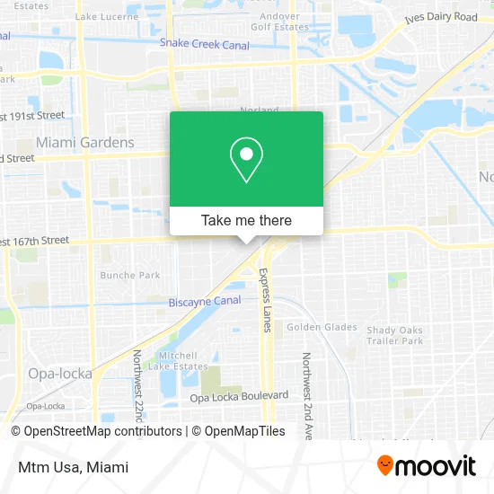 Mtm Usa map