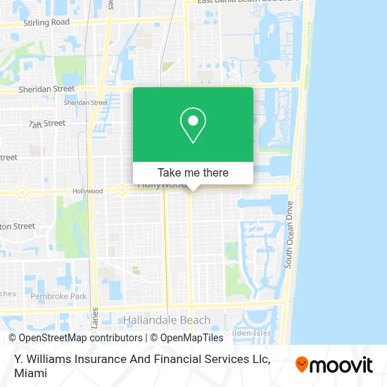 Y. Williams Insurance And Financial Services Llc map