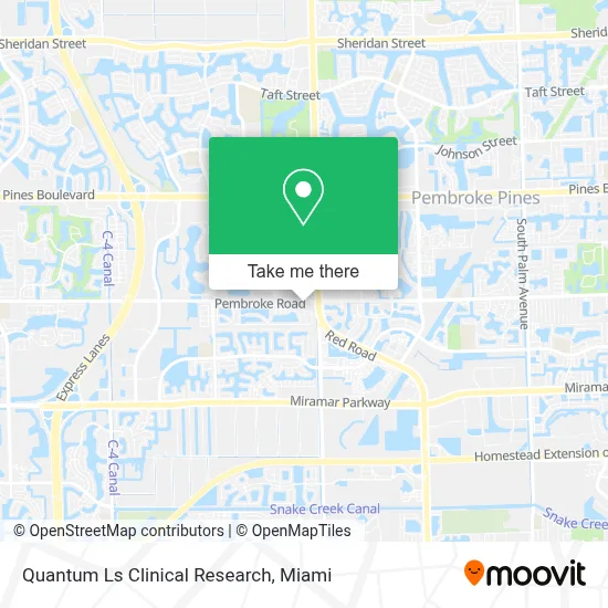 Quantum Ls Clinical Research map