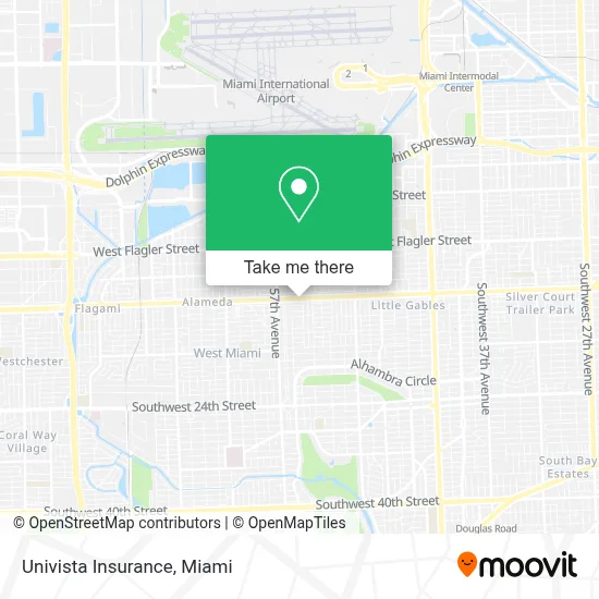 Univista Insurance map