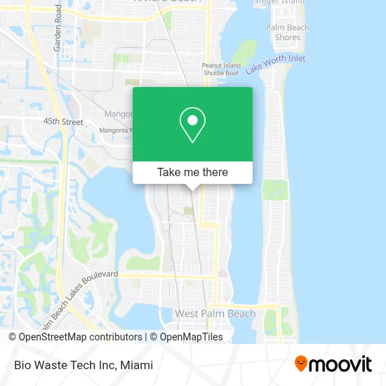 Bio Waste Tech Inc map