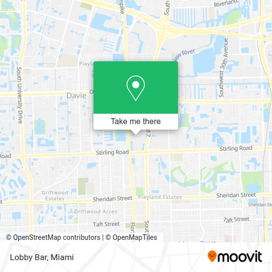 Lobby Bar map