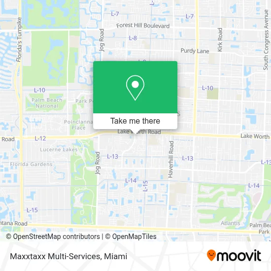 Maxxtaxx Multi-Services map