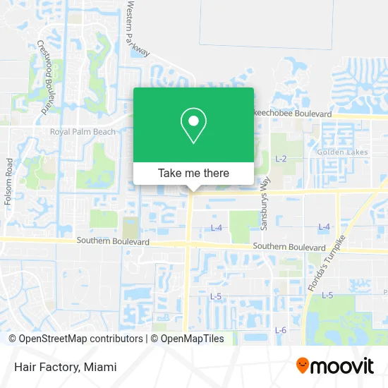 Hair Factory map