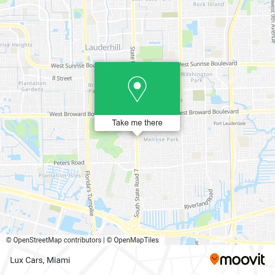 Lux Cars map