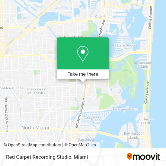 Red Carpet Recording Studio map