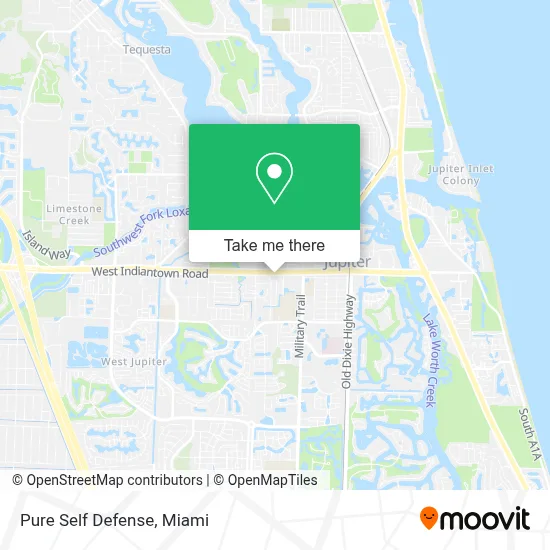 Pure Self Defense map