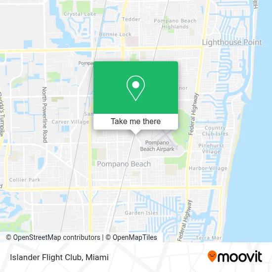 Islander Flight Club map