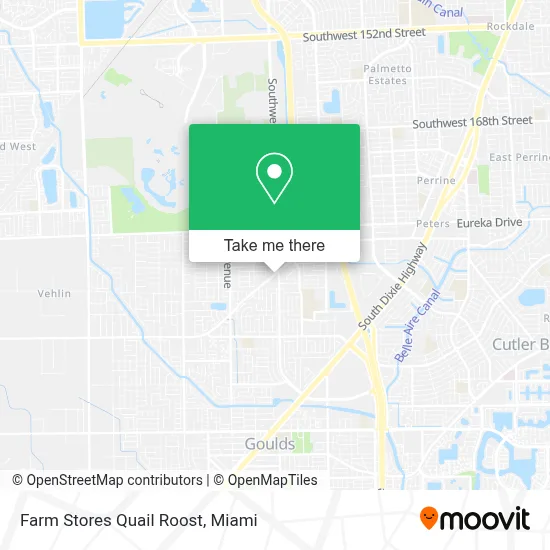 Farm Stores Quail Roost map