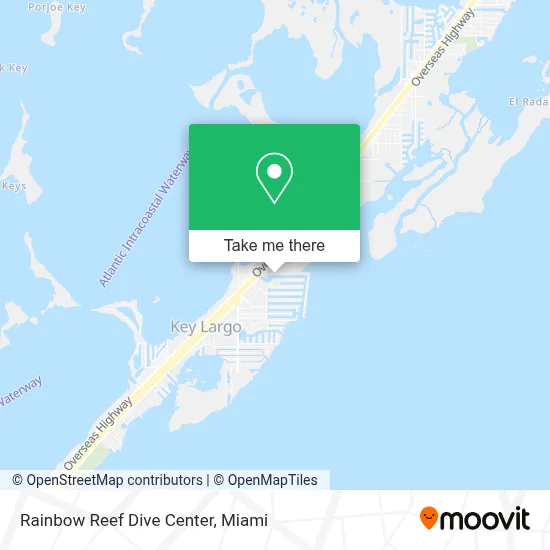 Rainbow Reef Dive Center map