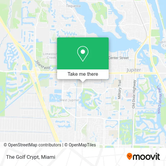 The Golf Crypt map