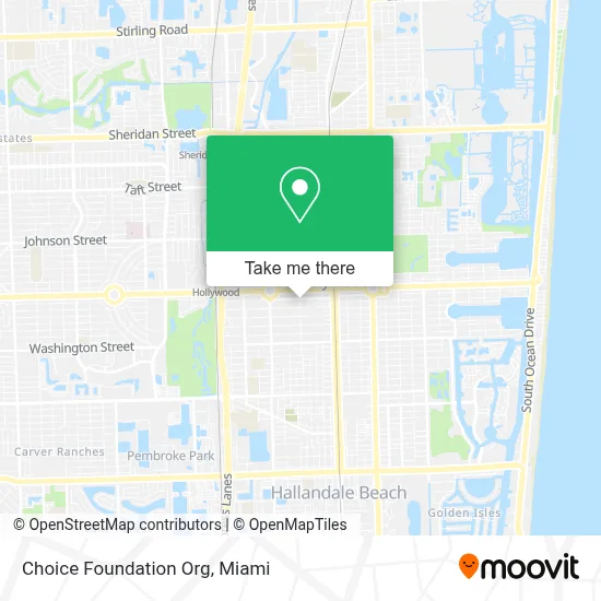 Choice Foundation Org map