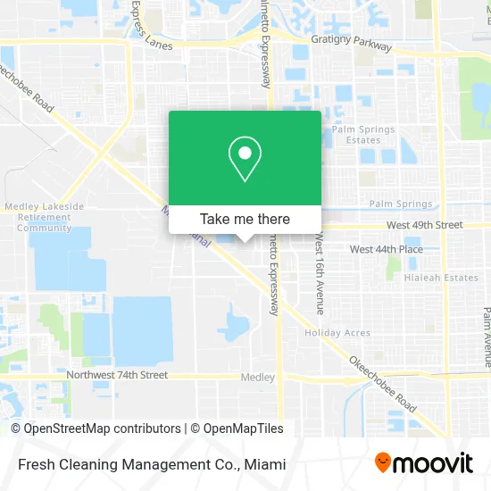 Fresh Cleaning Management Co. map