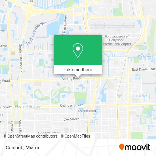Coinhub map
