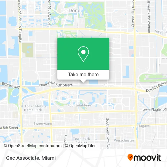Gec Associate map