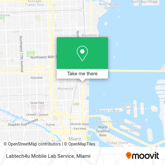 Labtech4u Mobile Lab Service map