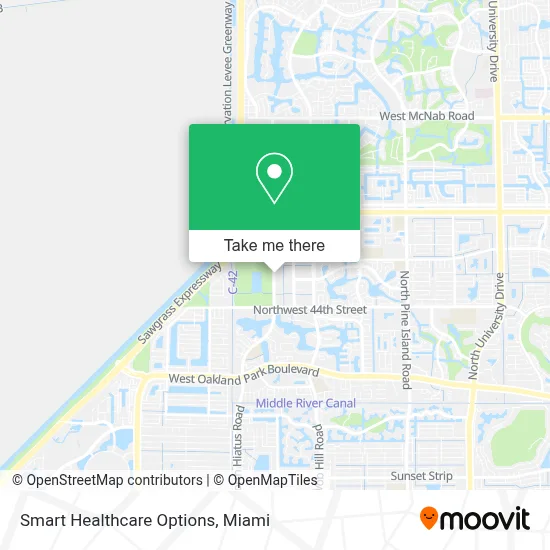Smart Healthcare Options map
