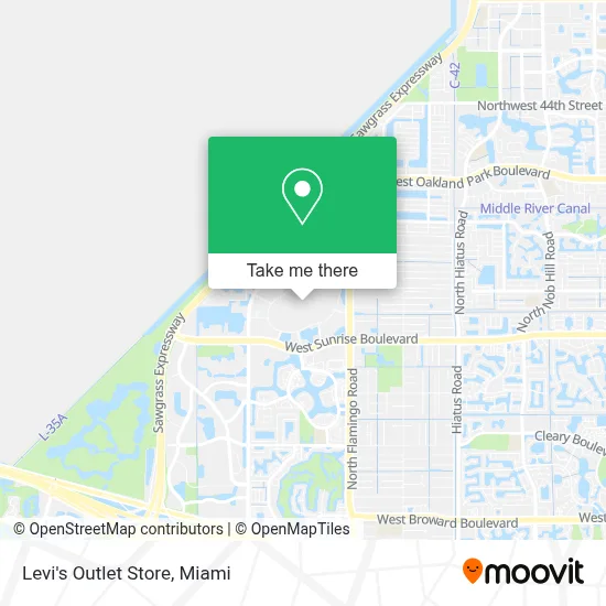 Levi's Outlet Store map