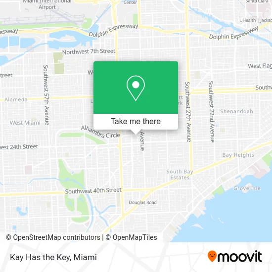 Kay Has the Key map