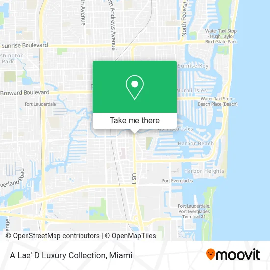 A Lae' D Luxury Collection map