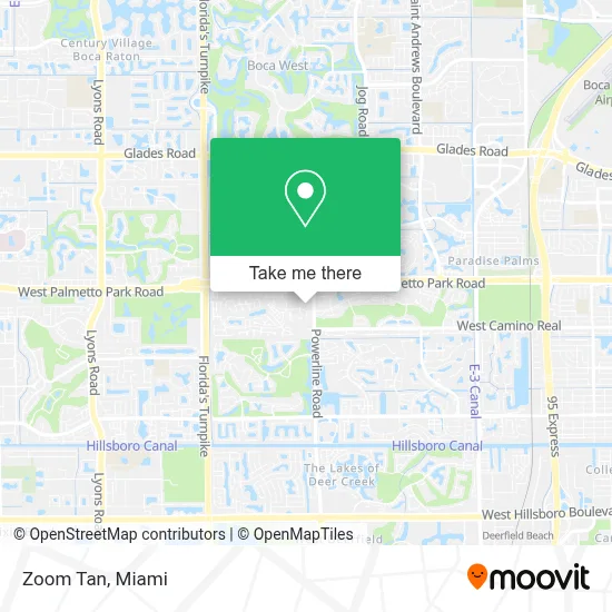 Zoom Tan map