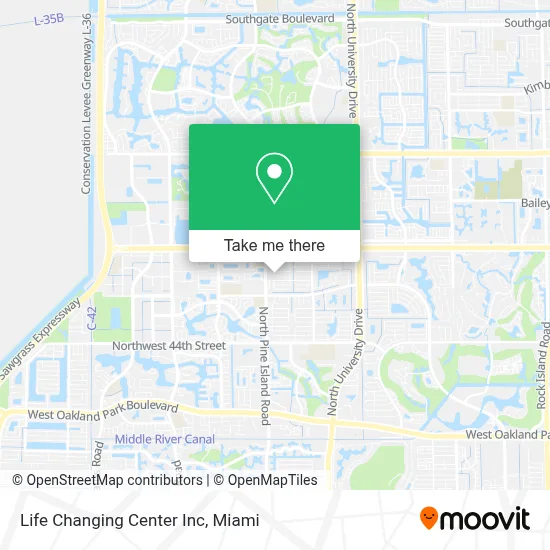 Life Changing Center Inc map
