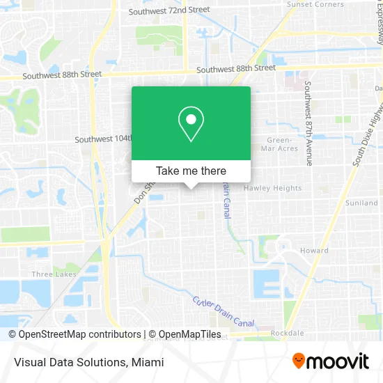 Visual Data Solutions map