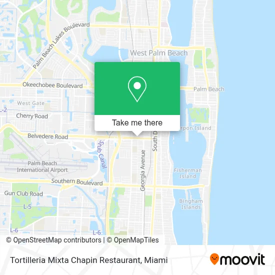 Tortilleria Mixta Chapin Restaurant map