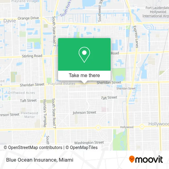 Blue Ocean Insurance map