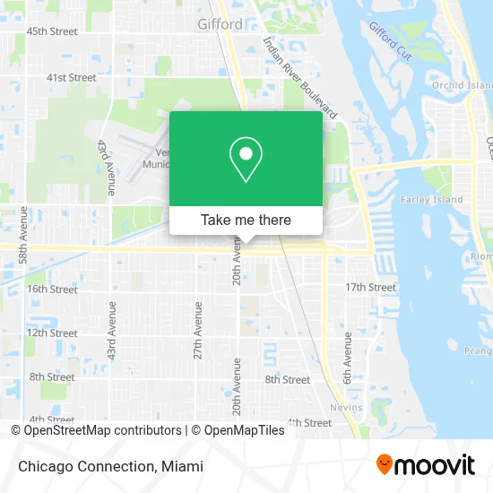 Chicago Connection map