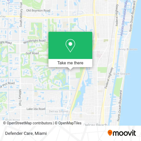 Defender Care map