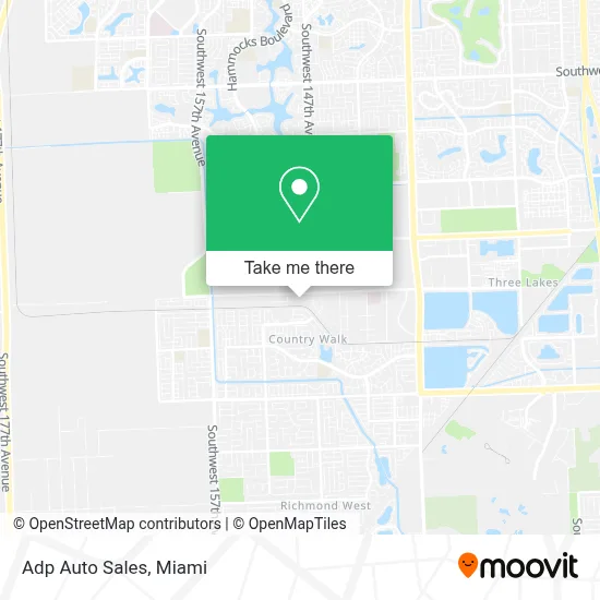 Adp Auto Sales map