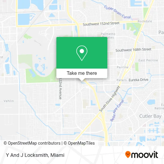 Y And J Locksmith map
