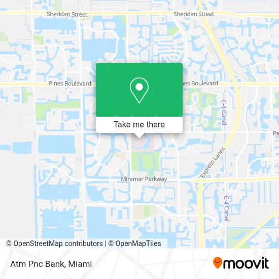Atm Pnc Bank map