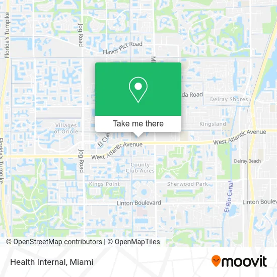 Health Internal map