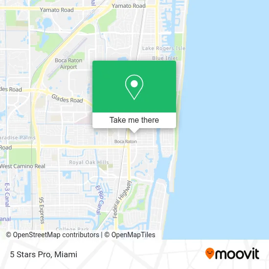 5 Stars Pro map