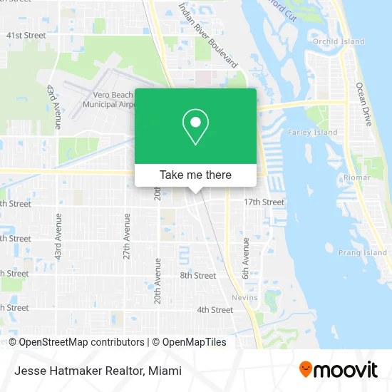 Jesse Hatmaker Realtor map