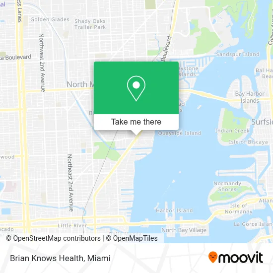Brian Knows Health map