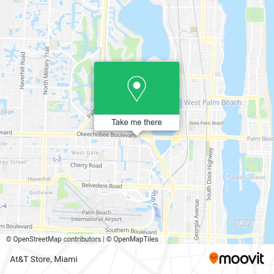 At&T Store map