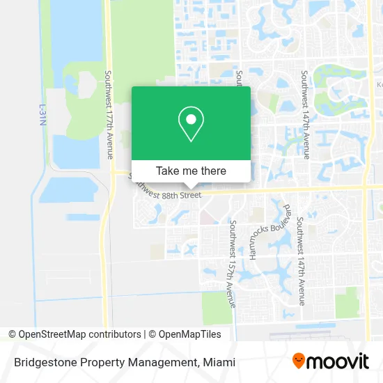 Bridgestone Property Management map