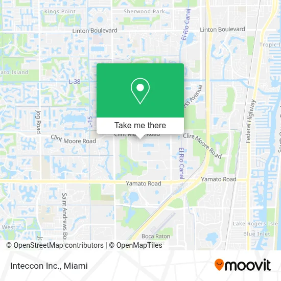 Inteccon Inc. map