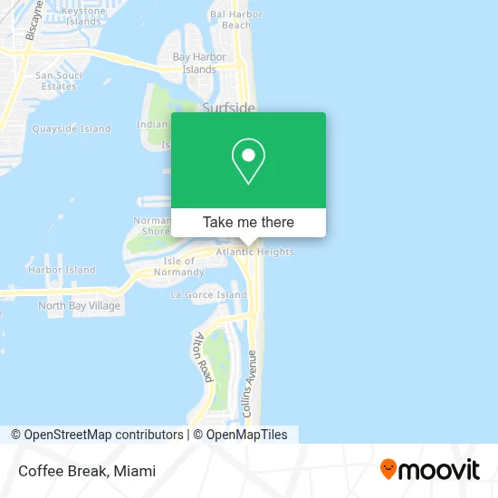 Coffee Break map