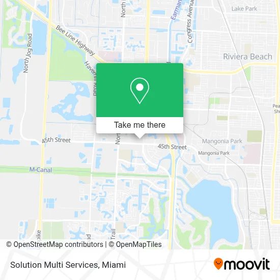 Solution Multi Services map