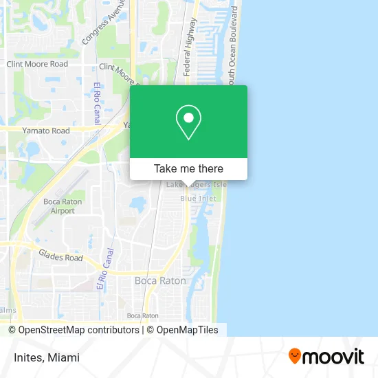 Inites map