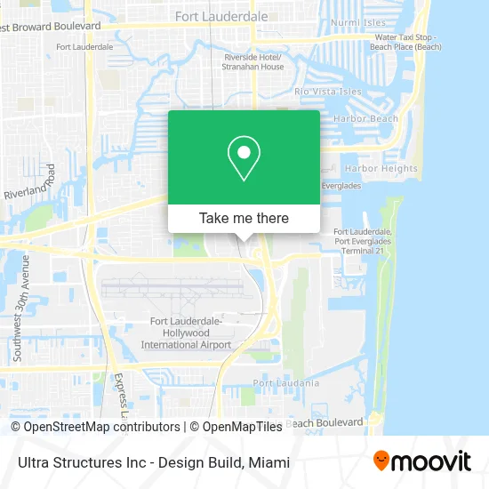 Ultra Structures Inc - Design Build map