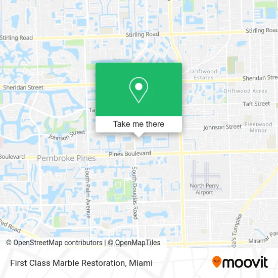 First Class Marble Restoration map