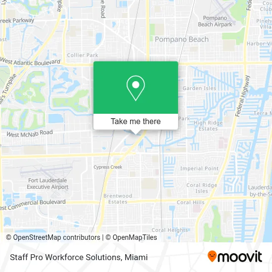 Staff Pro Workforce Solutions map