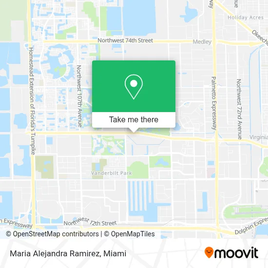 Maria Alejandra Ramirez map